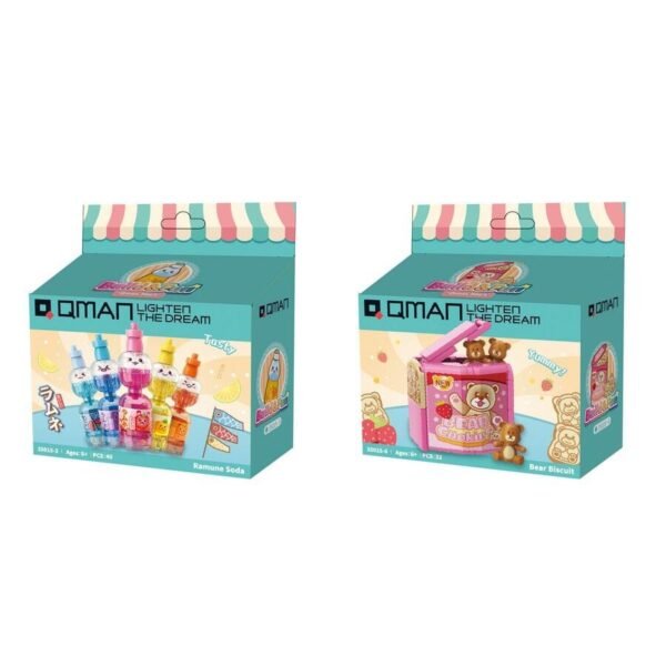 Qman Build & Fun - Qman Mart - (Pdq X 6)